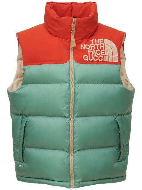 men the north face gucci vest|north face Gucci t shirt.